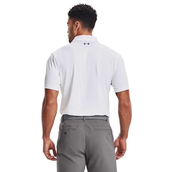 Under Armour Golf Kortärmad Piké Tee To Green Vit 2XL