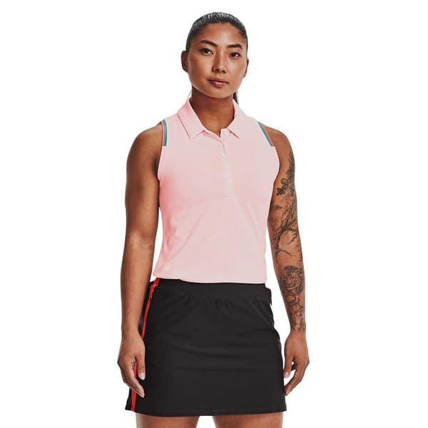 Under Armour Golf Polo Uden ærmer Zinger Point Hvid XL