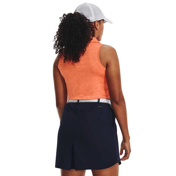 Under Armour Golf Ärmlös Polo Zinger Orange XL