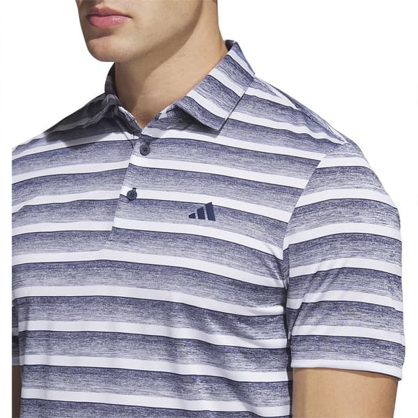 Adidas Lyhythihainen Poolo 2 Color Stripe Lc Sininen XS