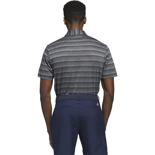 Adidas Kortärmad Piké 2 Color Stripe Grå XS