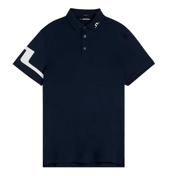 J.lindeberg Kortærmet Polo Heath Regular Fit Blå 2XL