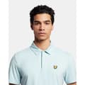 Miniatyrbillede 3 af 4: Lyle & Scott Kortærmet Polo Concealed Button Blå XL