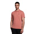 Miniatyrbild 1 av 4: Lyle & Scott Kortärmad Piké Concealed Button Rosa S