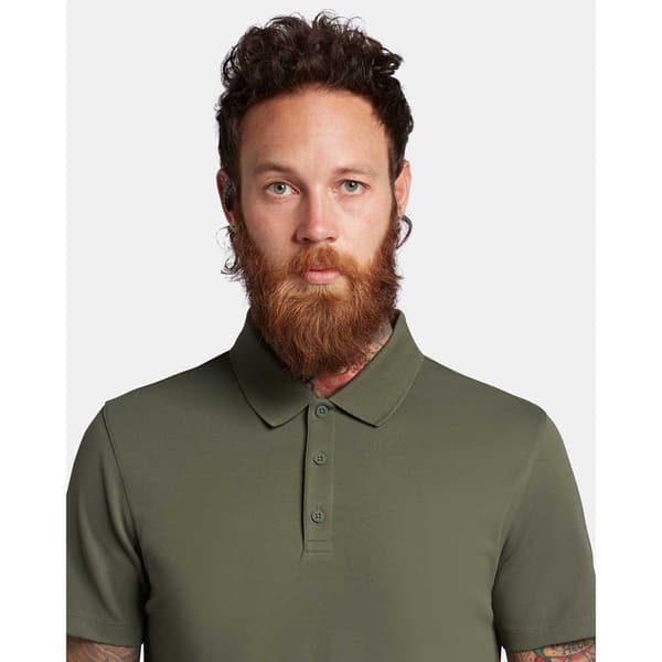 Lyle & Scott Kortärmad Piké Tonal Eagle Tech Grönt S