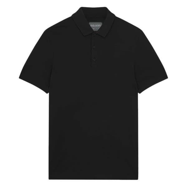 Lyle & Scott Lyhythihainen Poolo Tonal Eagle Tech Musta 2XL