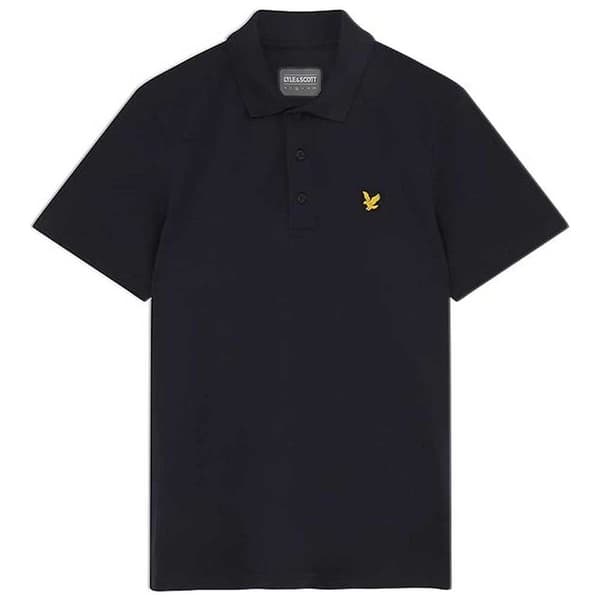 Lyle & Scott Kortærmet Polo Core Blå S