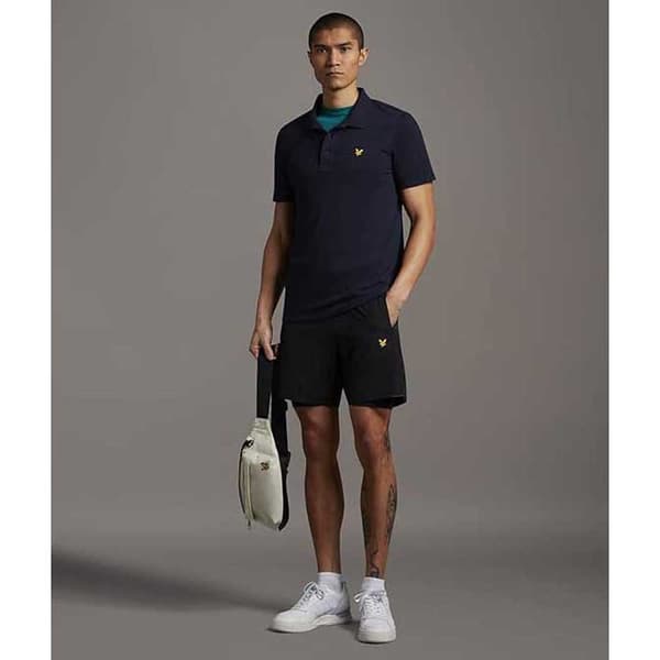 Lyle & Scott Kortærmet Polo Core Blå S