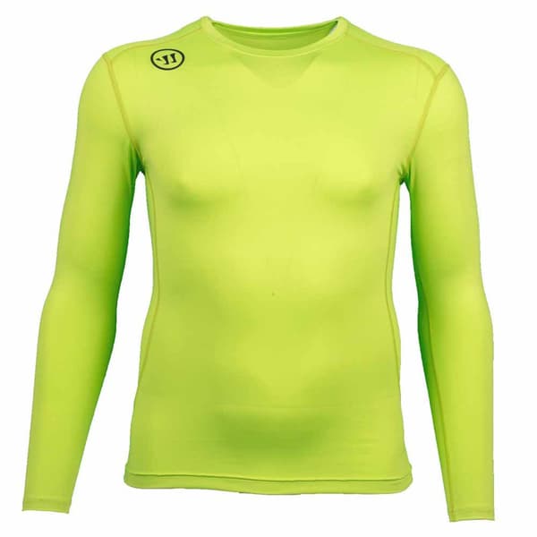 Warrior Ungdom Langærmet T-shirt Comp Gul L Mand