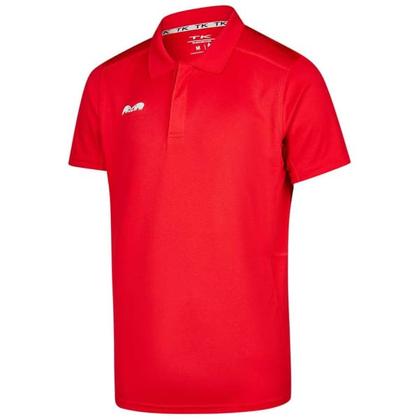 Tk Hockey Kortärmad Piké Luzern Röd 2XL Man