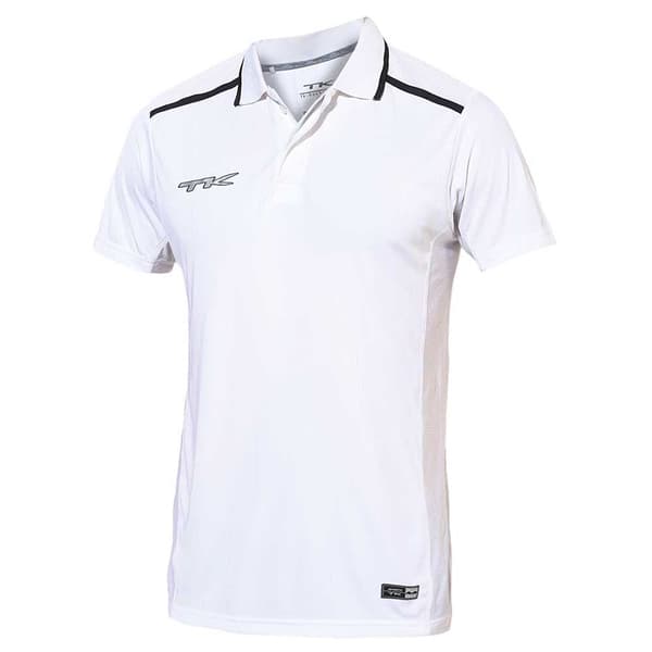 Tk Hockey Kortærmet Polo Noah Hvid 2XL Mand