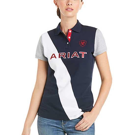 Ariat Kortärmad Piké Taryn Blå S