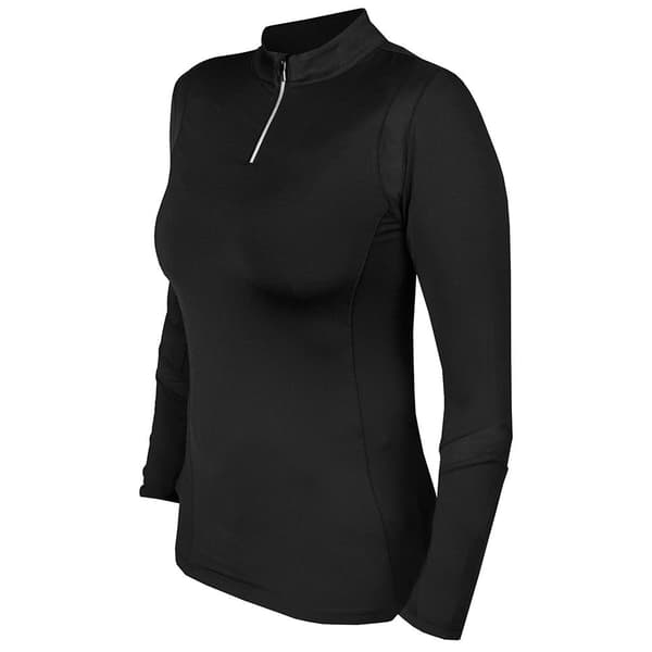 Horka Langærmet T-shirt Baselayer Platinum Sort 2XS