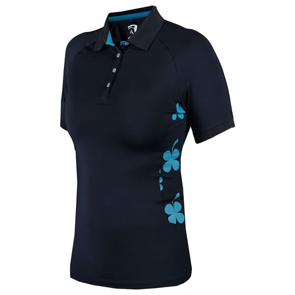Horka Kortærmet Polo Lucky Clover Blå XS
