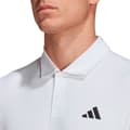 Miniatyrbillede 6 af 7: Adidas Kortærmet Polo Club 3 Stripes Hvid XL Mand