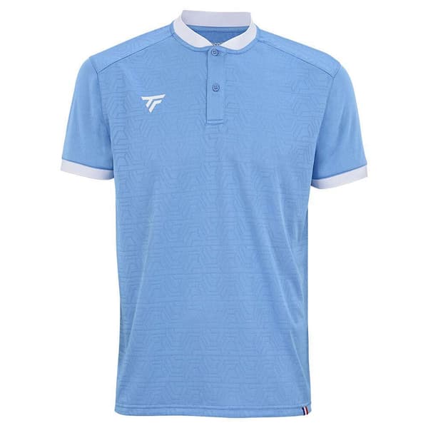 Tecnifibre Kortärmad Piké Team Mesh Blå M Man
