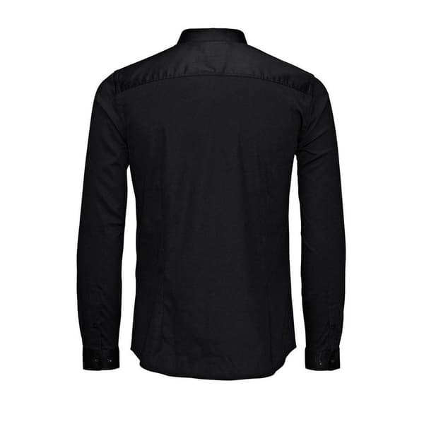 Jack & Jones Lang Ærmet Skjorte Prparma Sort M Mand