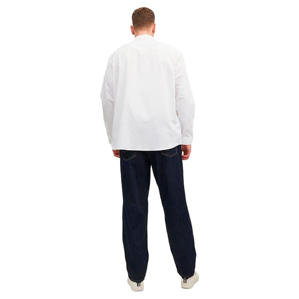Jack & Jones Pitkähihainen Paita Blacardiff Plus Valkoinen 3XL Mies