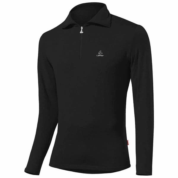 Loeffler Långärmad T-shirt Transtex Basic Svart L Man