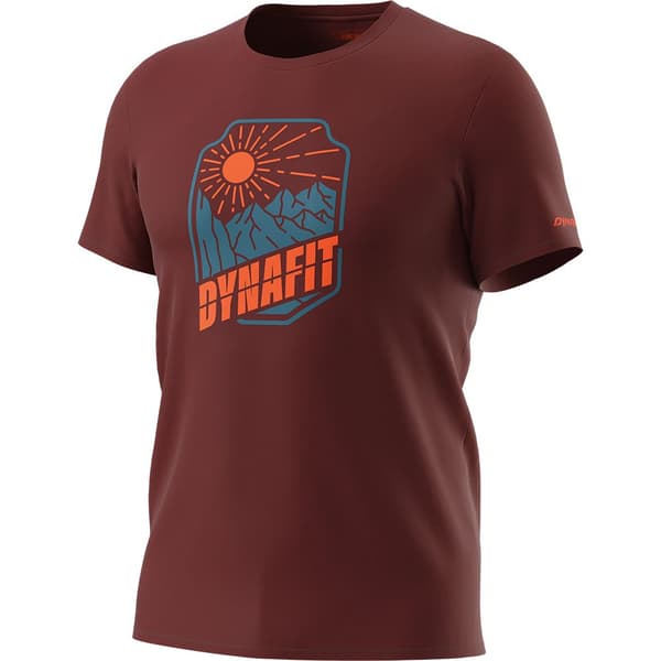 Dynafit Kortärmad T-shirt Graphic Röd S Man