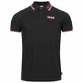 Pikkukuva 3 / 7: Lonsdale Lyhythihainen Poolo Lion Musta 2XL Mies