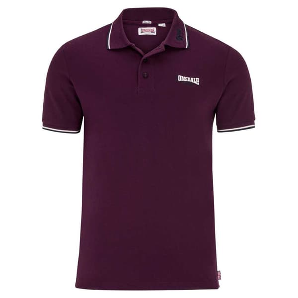 Lonsdale Kortærmet Polo Lion Blå 2XL Mand