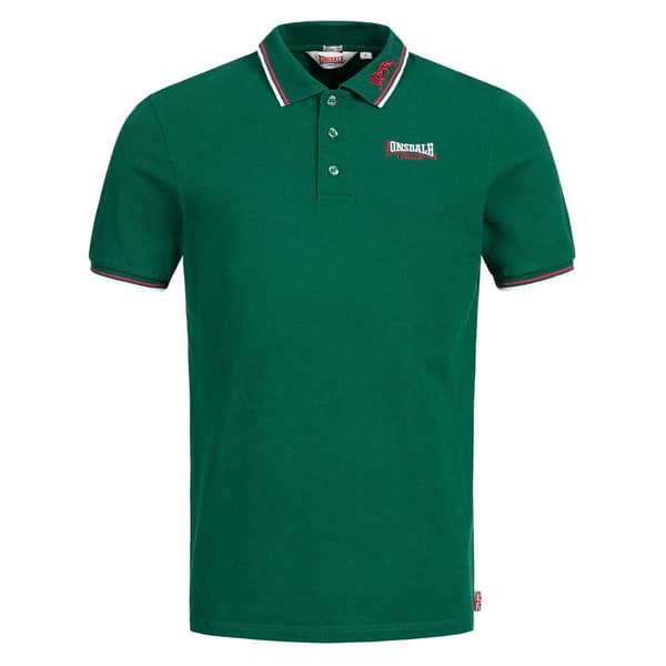 Lonsdale Kortärmad Piké Lion Grönt M Man