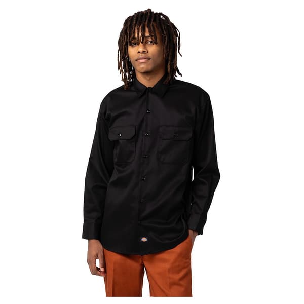 Dickies Pitkähihainen Paita Work Musta L Mies
