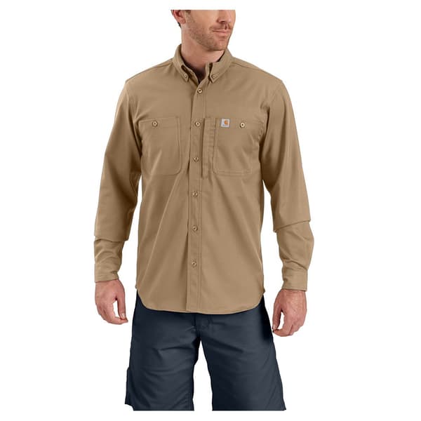 Carhartt Lang ærmet Skjorte Rugged Professional Beige S