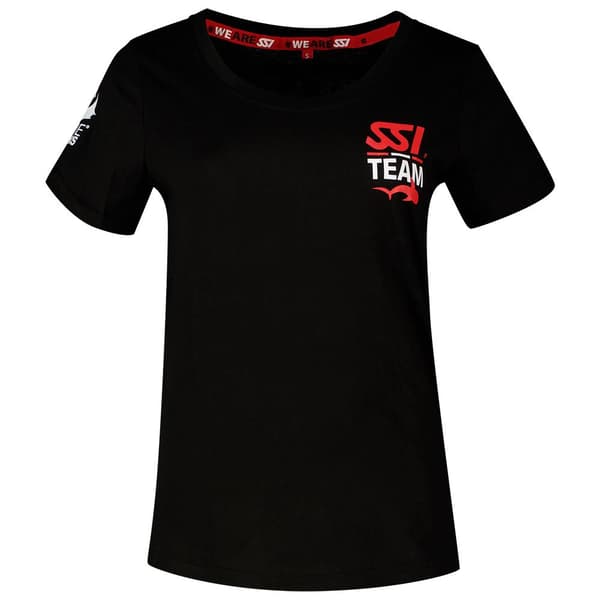 Ssi Kvinna T-shirt T-round Neck Master Diver Svart L Man