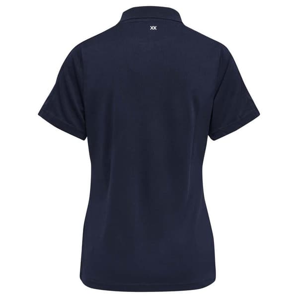 Hummel Kortärmad Piké Core Xk Functional Blå 2XL Kvinna