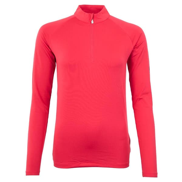Br Vetoketjullinen Pitkähihainen T-paita Korkealla Kaula-aukolla Event Punainen 2XL