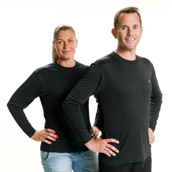 Back On Track Långärmad T-shirt I Polypropen Svart XS