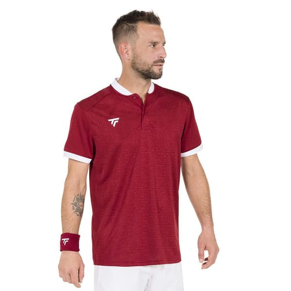 Tecnifibre Lyhythihainen Poolo Team Mesh Punainen XS Mies