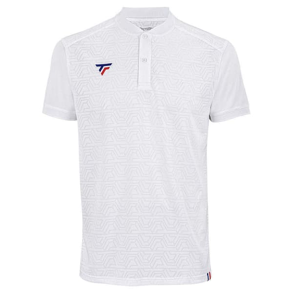 Tecnifibre Kortärmad Piké Team Mesh Vit 6-8 Years