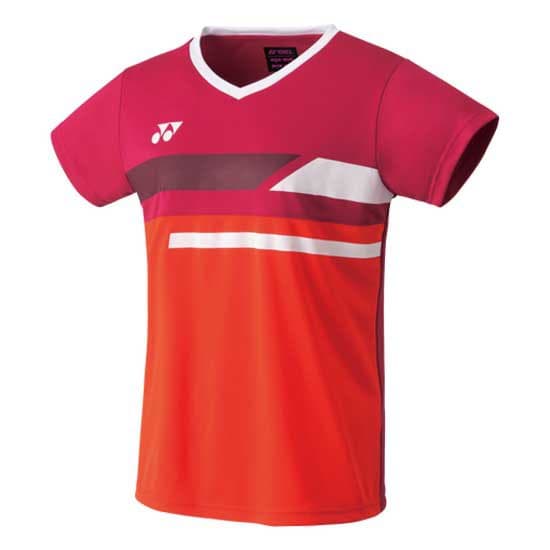 Yonex Kortärmad Piké Team Röd XS Kvinna