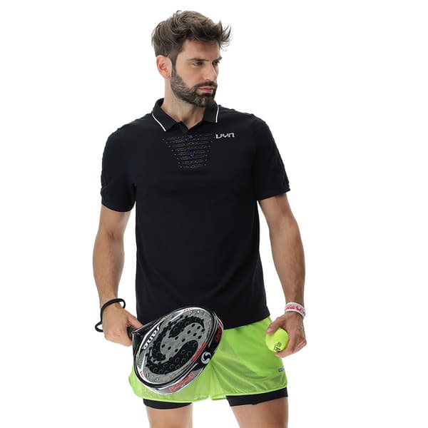 Uyn Kortärmad Piké Padel Series Grönt S Man