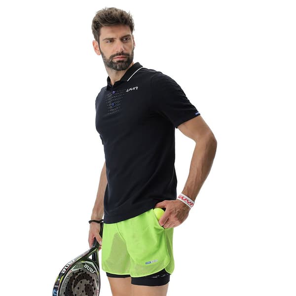 Uyn Kortærmet Polo Padel Series Grøn L Mand