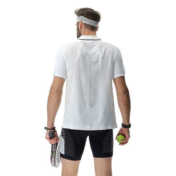 Uyn Kortärmad Piké Padel Series Vit M Man