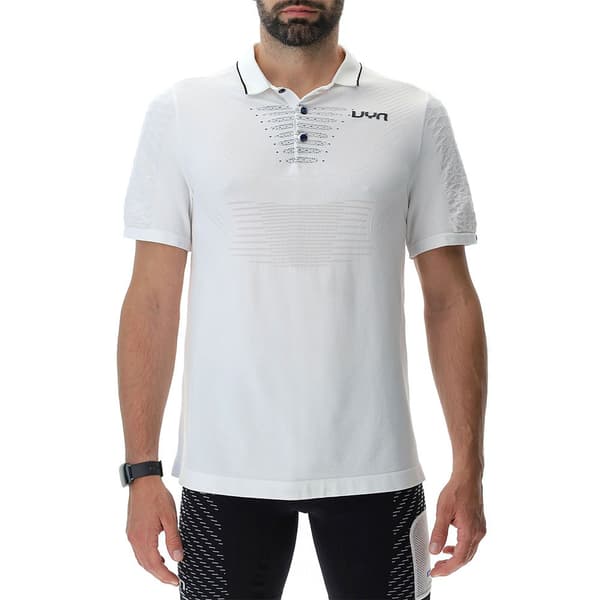 Uyn Kortärmad Piké Padel Series Vit M Man