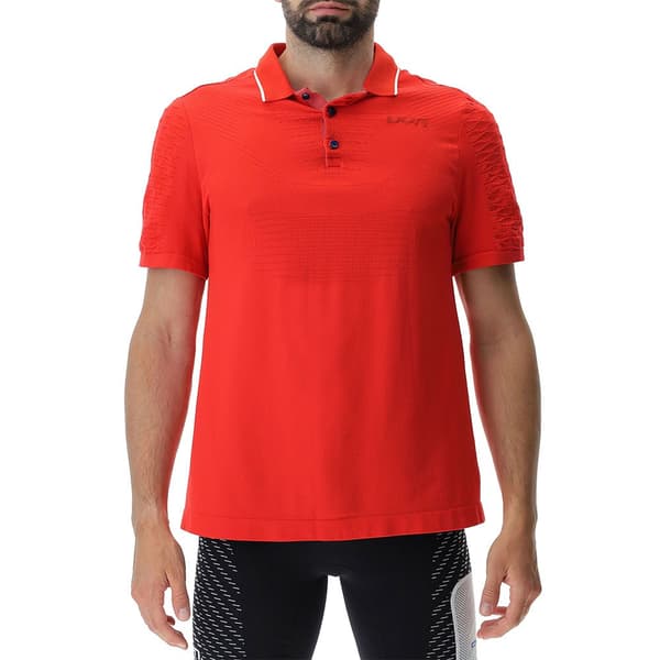 Uyn Kortärmad Piké Padel Series Röd L Man