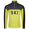 Miniatyrbillede 3 af 6: Dare2b Langærmet T-shirt Med Halv Lynlås Ski Core Gul L Mand
