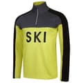 Miniatyrbillede 5 af 6: Dare2b Langærmet T-shirt Med Halv Lynlås Ski Core Gul L Mand
