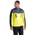 Miniatyrbillede 1 af 6: Dare2b Langærmet T-shirt Med Halv Lynlås Ski Core Gul L Mand