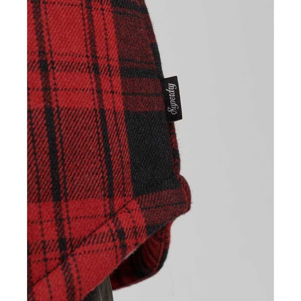Superdry Paita Vintage Borg Check Overshirt Punainen M Nainen