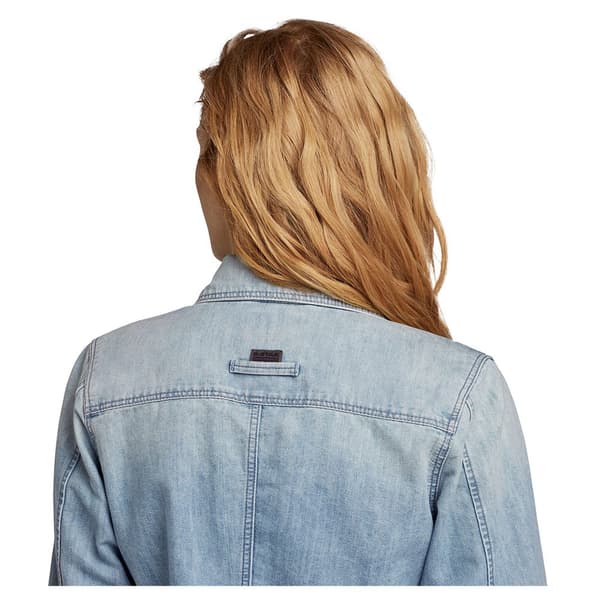 G-star Långärmad Tröja 70´s Slim Denim Blå L Kvinna
