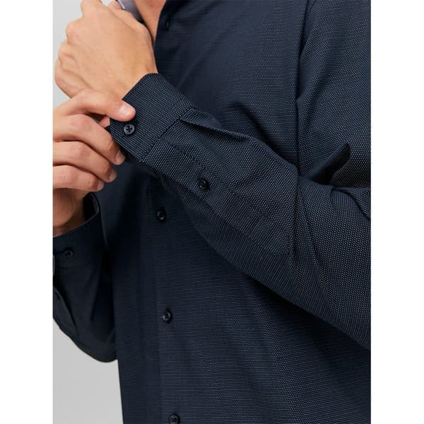Jack & Jones Långärmad Tröja Blaparker Detail Blå M Man