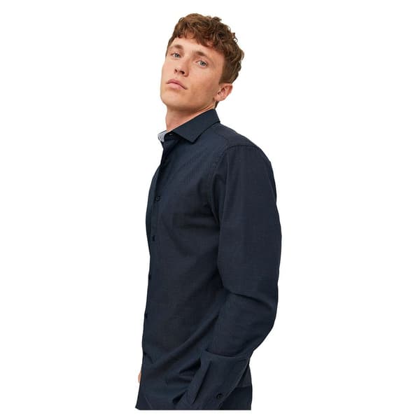 Jack & Jones Långärmad Tröja Blaparker Detail Blå M Man