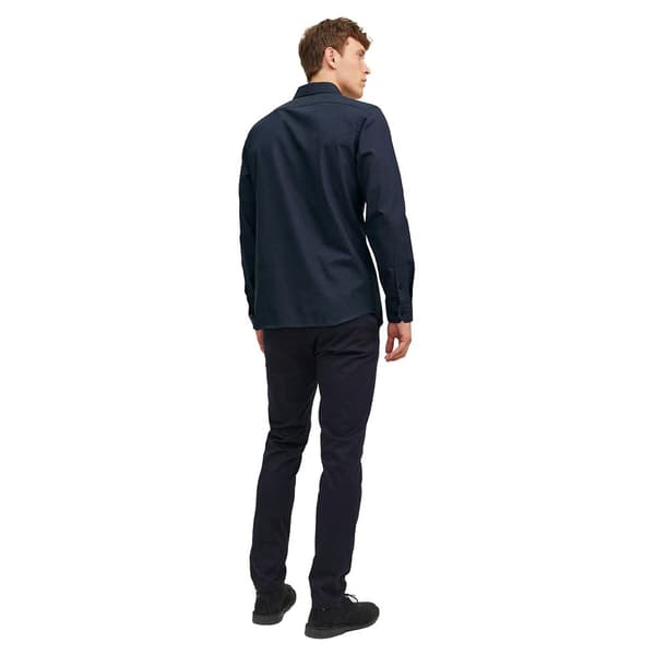 Jack & Jones Långärmad Tröja Blaparker Detail Blå M Man