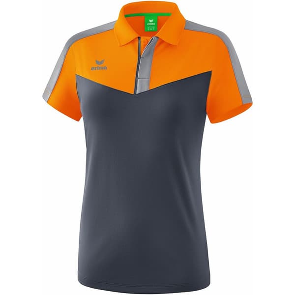 Erima Skjortehold Polo Orange 36 Kvinde